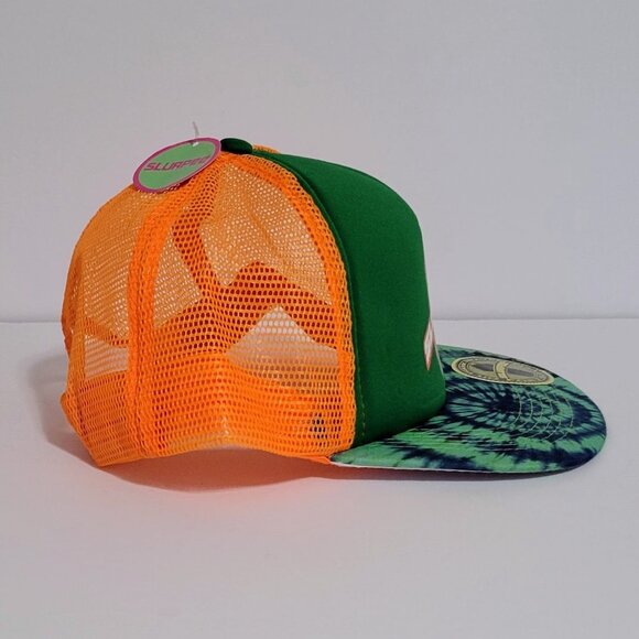 Slurpee Tye Dye Baseball Trucker Cap Mesh Snapback Adjustable Hat Cap 7-11 NWT - Picture 2 of 5